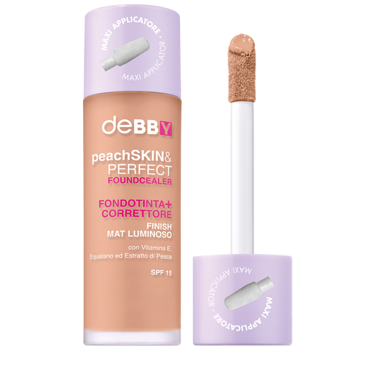 DEBBY PEACH SKIN&PERFECT FONDOTINTA +CORRETTORE