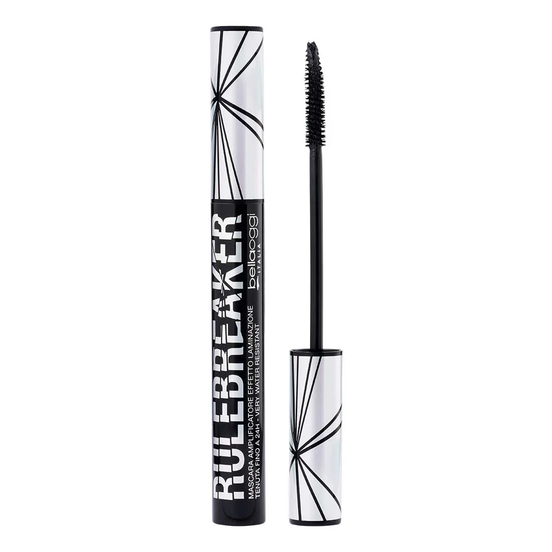 BELLAOGGI LASH RULEBREAKER MASCARA EFFETTO LAMINAZIONE NERO