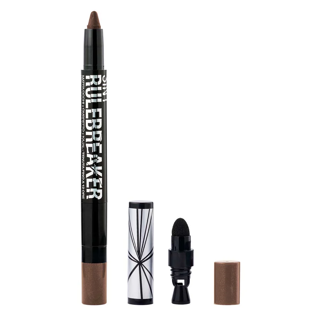 BELLAOGGI 3IN1 RULEBREAKER OMBRETTO MATITA KAJAL 12H