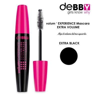 DEBBY EXPERIENCE MASCARA  EXTRA VOLUME NERO