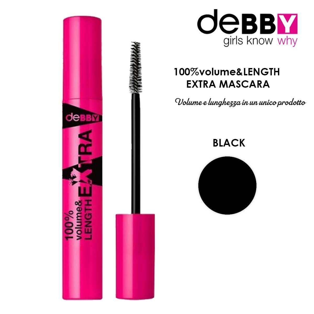 DEBBY LENGTH EXTRA MASCARA 100% VOLUME