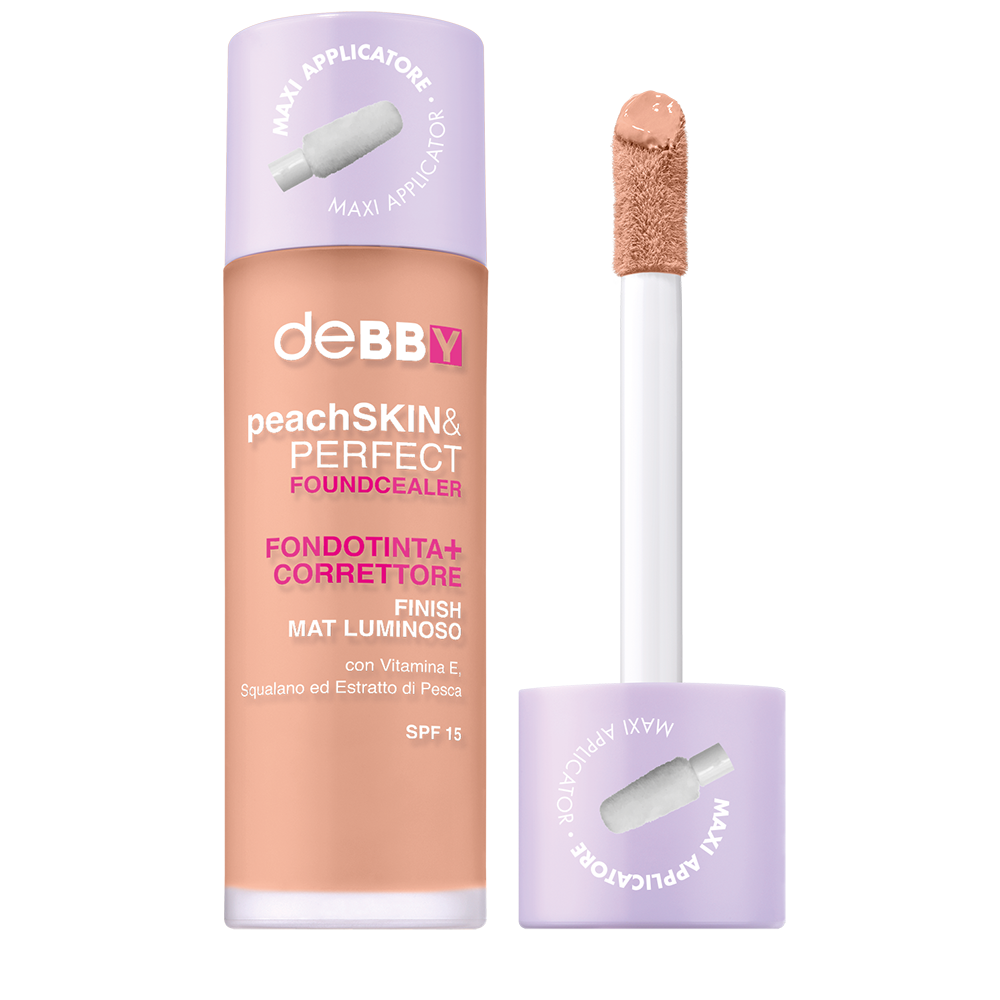 DEBBY PEACH SKIN&PERFECT FONDOTINTA +CORRETTORE