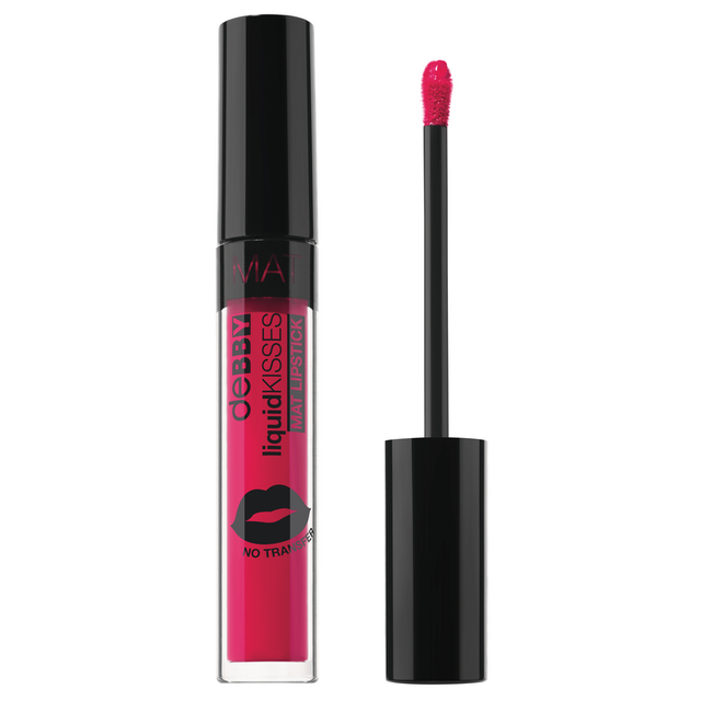 DEBBY LIQUID KISSES MAT LIPSTICK ROSSETTO LIQUIDO