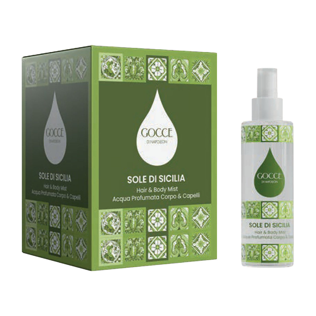 Cofanetto Gocce Sole Di Sicilia Hair & Body Mist 200 Ml + Shower Gel 150 Ml