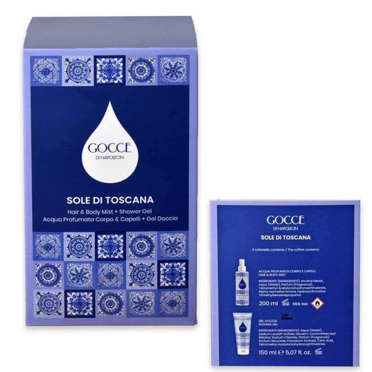 Gocce Sole Di Toscana Hair & Body Mist 250 Ml + Shower Gel 150 Ml