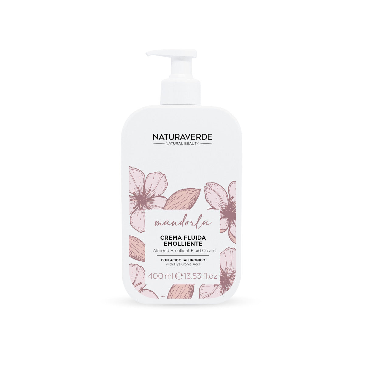 NATURAVERDE CREMA FLUIDA IDRATANTE CON ACIDO IALURONICO 400ML