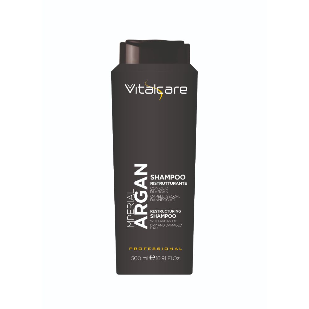 VITALCARE ARGAN SHAMPOO RISTRUTTURANTE CAPELLI SECCHI E DANNEGGIATI 500 ML