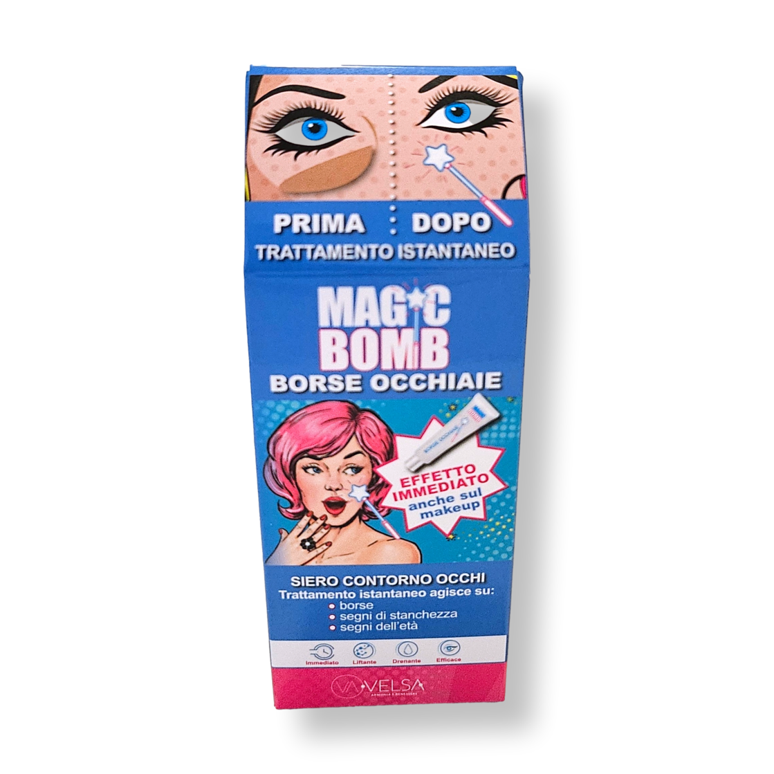 VELSA MAGIC BOMB SIERO BORSE E OCCHIAIE