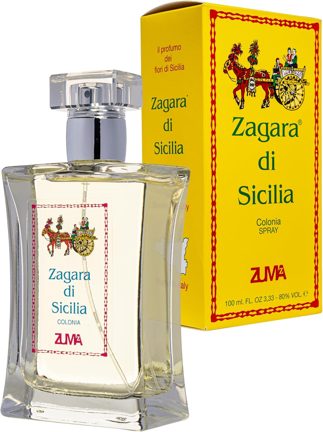 ZUMA ZAGARA DI SICILIA CLASSICA COLONIA UNISEX SPRAY